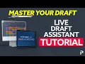 MASTER Your Draft I 2026 Pitcher List Live Draft Assistant Tutorial