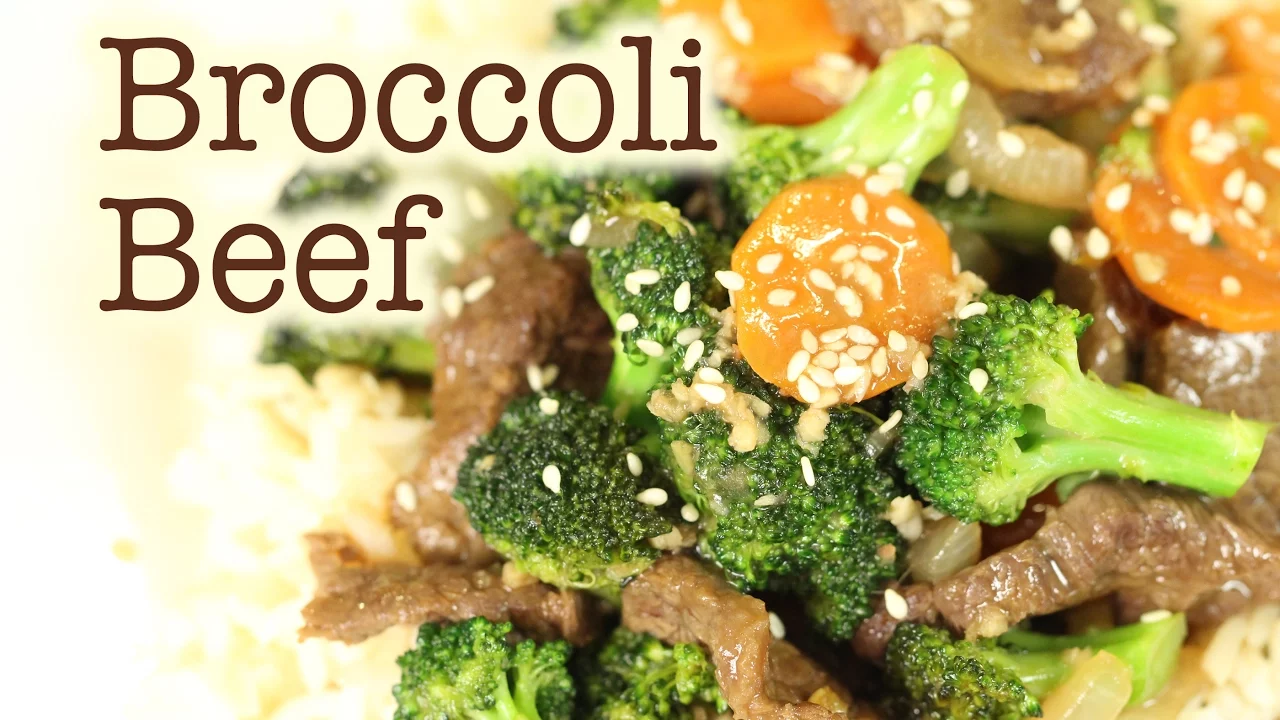 How To Make Broccoli Beef Over Rice   Rockin Robin Cooks