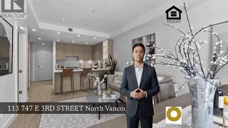 Immersive tour for 113 747 E 3RD STREET North Vancouver