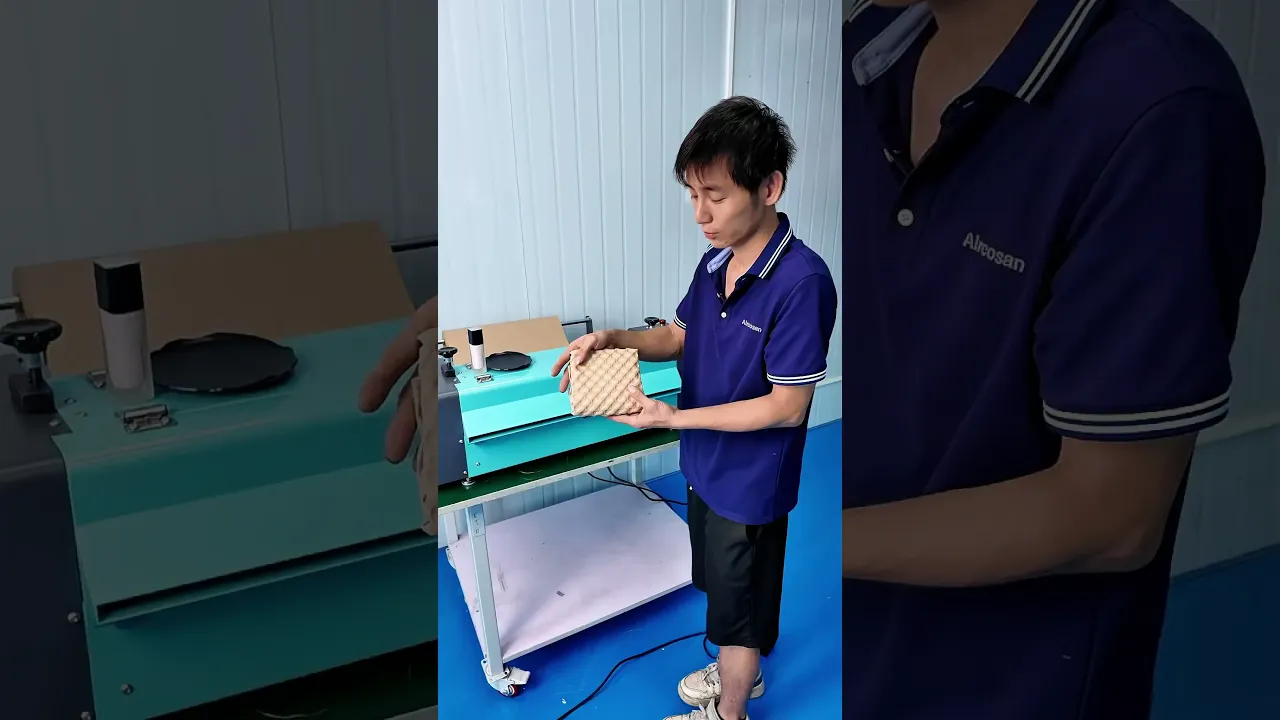  Commercial Kraft Paper Bubble Machine, Ideal for Cosmetic, Electronic & Food Goods Shipping