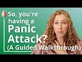 Download Lagu Having a Panic Attack? The Anti-Struggle Technique -A Guided Walkthrough to Stop a Panic Attack