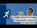 Conditional Average Treatment Effects Causal Inference Bootcamp