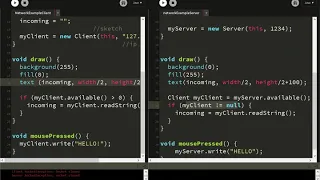 Network Programming in Processing Part 4 Similarities and Differences and Where to Go Next
