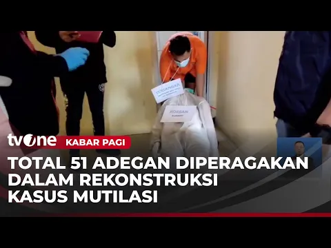 Fakta Baru di Rekonstruksi Pembunuhan Mutilasi, Pelaku Berniat Ambil Ponsel Korban