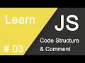 JavaScript Tutorial For Beginners 03 - Code Structure Comment Speak Khmer