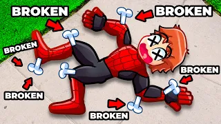 Breaking Everyone Bone as SUPERHEROS in GTA 5...