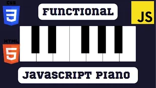 How to Build a Piano using Javascript HTML CSS