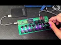 PicoStepSynth proto w CircuitPython synthio