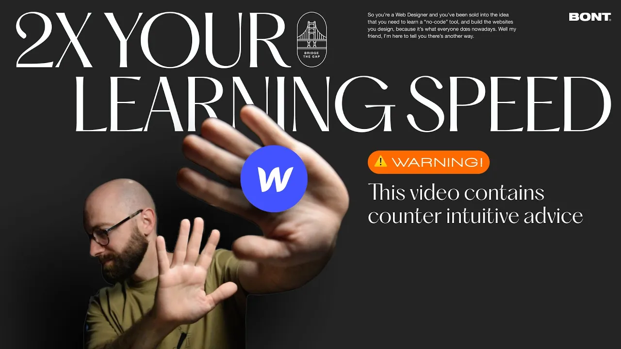 Outline Video Should freelance Web Designers learn to no-code?
