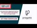 Progate Python Java Virtual Training Free Virtual Training Program Certificate Study Magma