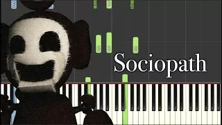 Download Dark Piano - Sociopath | Synthesia Tutorial MP3