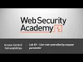 Broken Access Control - Lab User role controlled by request parameter Long Version