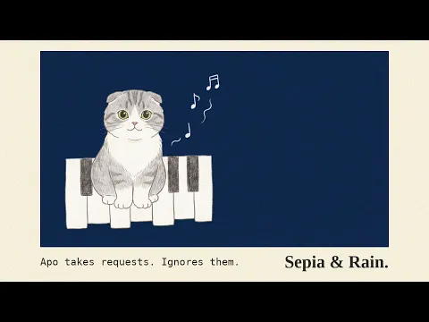 Apo owns the couch. – Vintage Lofi for Letting Go & Falling Asleep | 11 Hours
