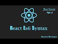 How To Use Es6 Syntax In React Functional Component React React Tutorial React Course Js