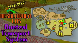 Como DESBLOQUEAR Los Quetzal Transport System De VARLAMORE ESPANOL OSRS