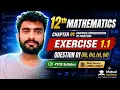 Exercise 1 1 Q1 iii iv v vi 12th Math Chapter 01 PTCB new syllabus 2026