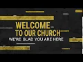 Welcome to our Church 3 Christian background loops Grace Productions