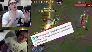 Bjergsen Roasts IWDominate And Destroys Shiphtur Delta Fox | MikeYeung vs Xspecial |LoL Moments