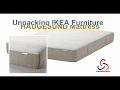 Easy and Quick Unpacking of IKEA HAUGESUND Mattress