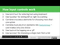 Input Controls in Android