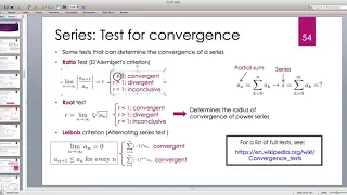 Java for Scientific Computing Sequences and Series review