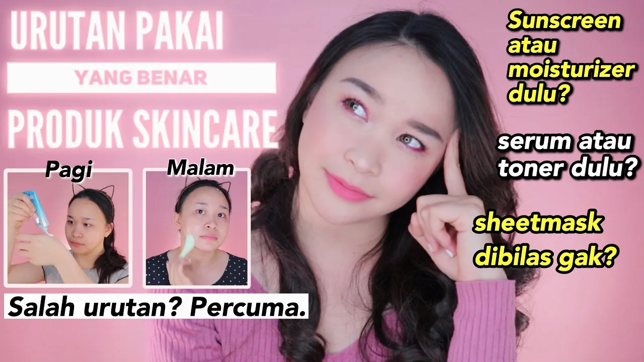 Kalian tahu gak sih? bahwa 90% orang masih salah loh dalam penggunaan skincare. jadi percuma itu ski. 