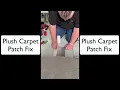 Flawless Plush Carpet Patch Repair Using Double-Sided Carpet Tile Tape 2026