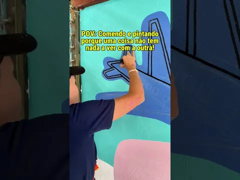 POV: TODO SEGUNDO CONTA NA PINTURA! #arte #art