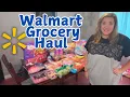 Weekly Walmart Grocery Haul PRICES INCLUDED