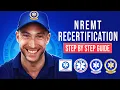 NREMT Recertification Complete Walkthrough