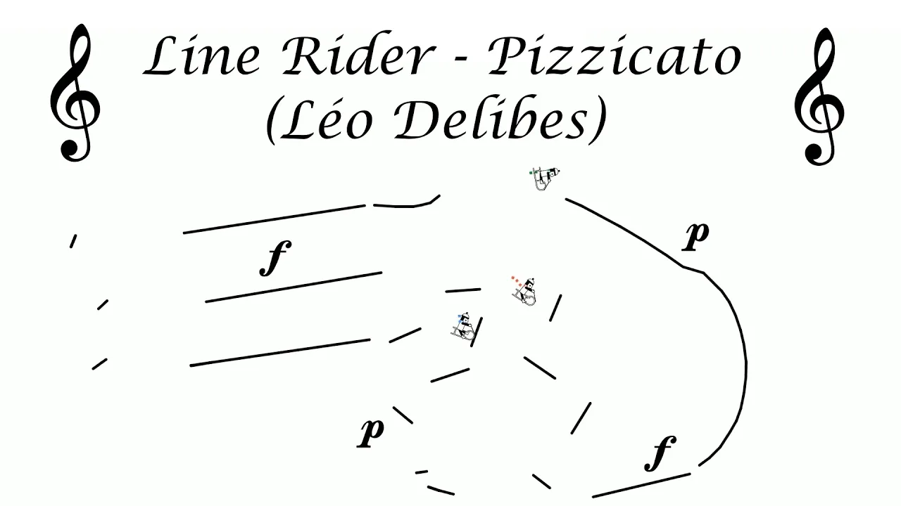 Line Rider #26 - Pizzicato (Léo Delibes)