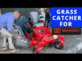 Catch Pro Grass Catchers - Fit up to a Gravely ZT zero turn ride on mower