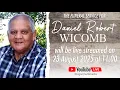 The Funeral Service For Daniel Robert Wicomb