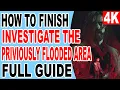 Investigate the Previously Flooded Area - Alan Wake 2 2023 PS5 Console