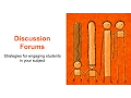 How to design a discussion forum
