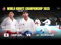 Lagu Full Video Link⬇ WKF 2025 -84kg M Aljafari JOR vs Rikito Shimada JPN World Karate  #yt #karate #wkf