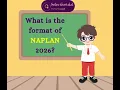 What is the format of NAPLAN 2026 Selctivetrial