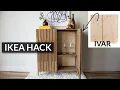 DIY Bar Cabinet IKEA Ivar Hack