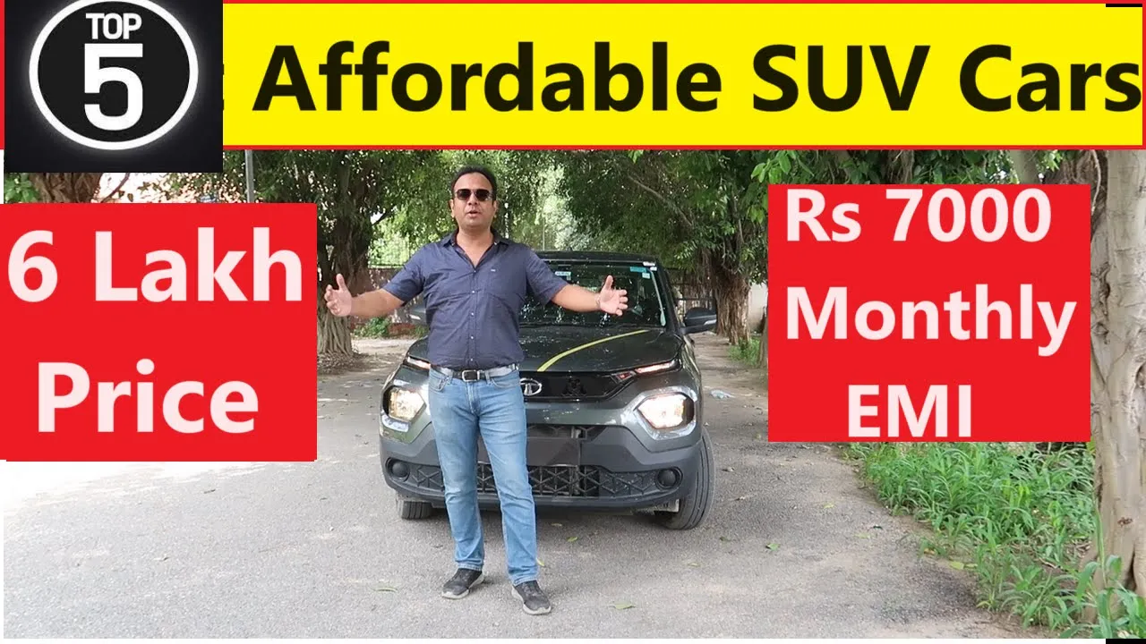 MOST AFFORDABLE SUV CARS OF INDIA. केवल 7000 Rs EMI, 6 Lakh Price