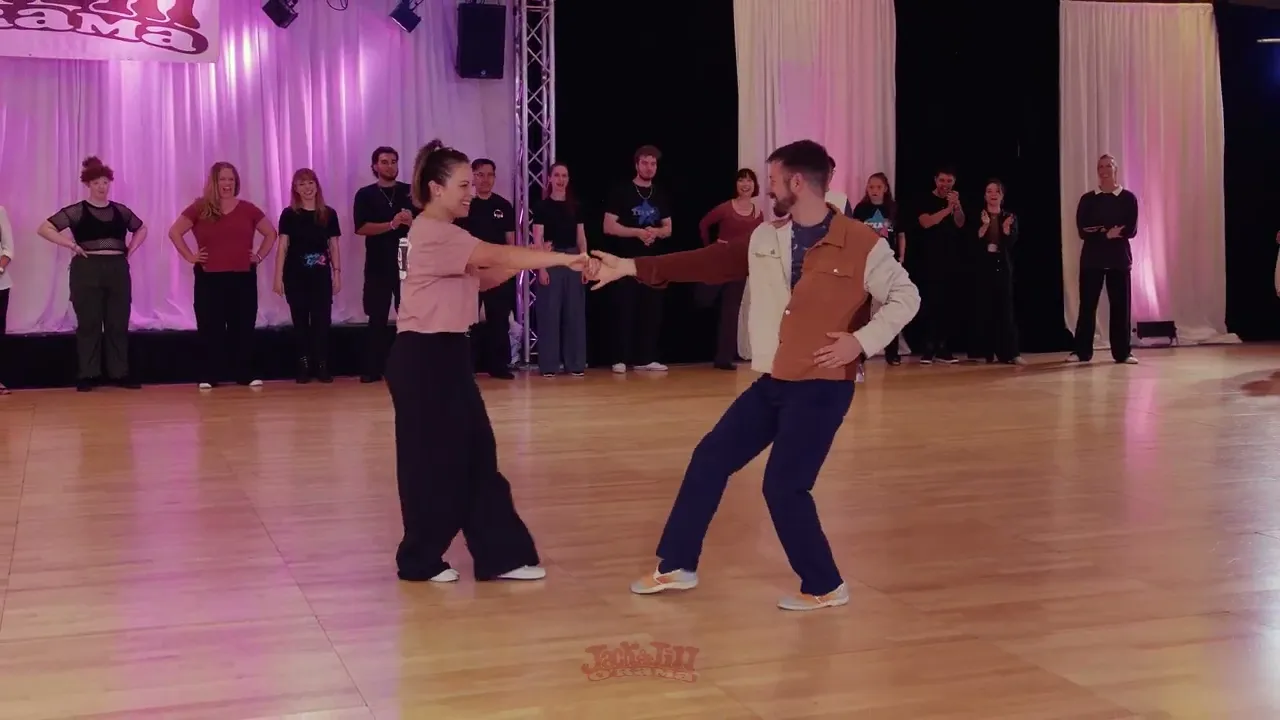 Jade Bryan and Brian Sforzo - 4th place Role Reversal Jack&Jill Finals - Jack&Jill O'Rama 2025
