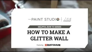 How To Paint A Glitter Wall - Ace Hardware