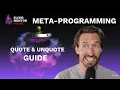 Quote unquote Elixir Meta-programming Guide