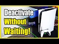 How to Deactivate PS5 PS4 as Primary without waiting 6 Months Fast Tutorial