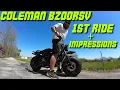 NEW Coleman B200RSV Minibike Full Suspension Fast