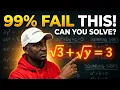 99 FAIL This Simple Math Puzzle Can You Solve It