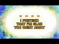 Kevin Sharp - Nobody Knows (Karaoke)
