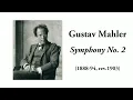 Mahler: Symphony No. 2 (with Score)