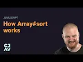 How sort works in JavaScript