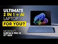 Microsoft Surface Pro 10 The BEST 2-in-1 Laptop for MEN
