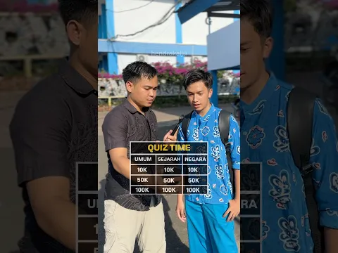 ga espekk sih bakal tau dan bisa jawab 😭🙌🏻🔥 #quiz #games #edukasi #pengetahuan #trend #sma #smp